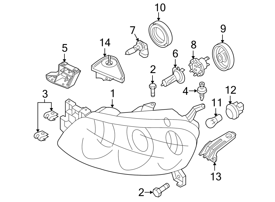 [diagram] 2007 Mazda 3 Headlight Diagram - Mydiagram.online