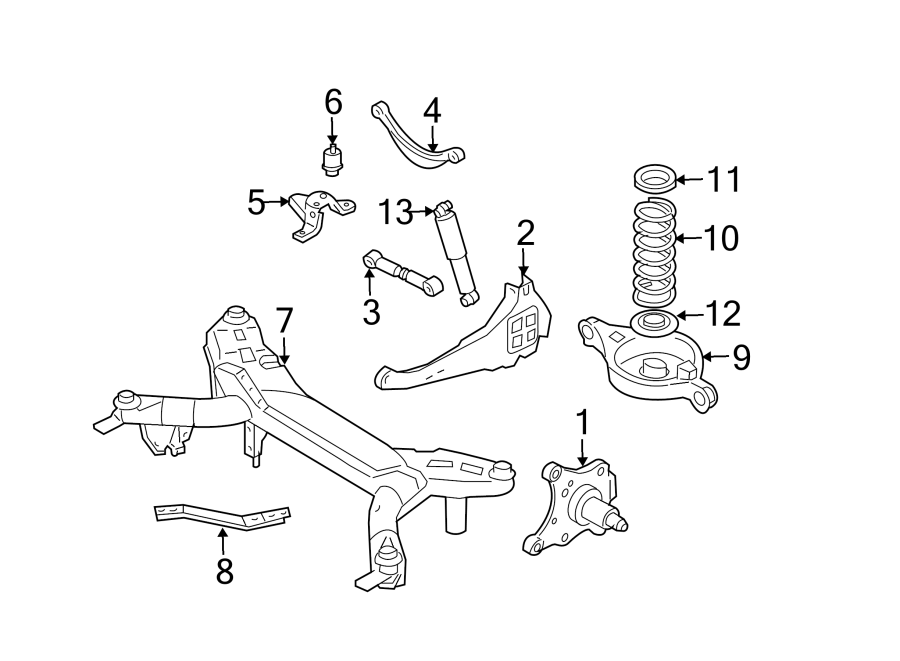 Mazda 3 Rear Suspension Diagram