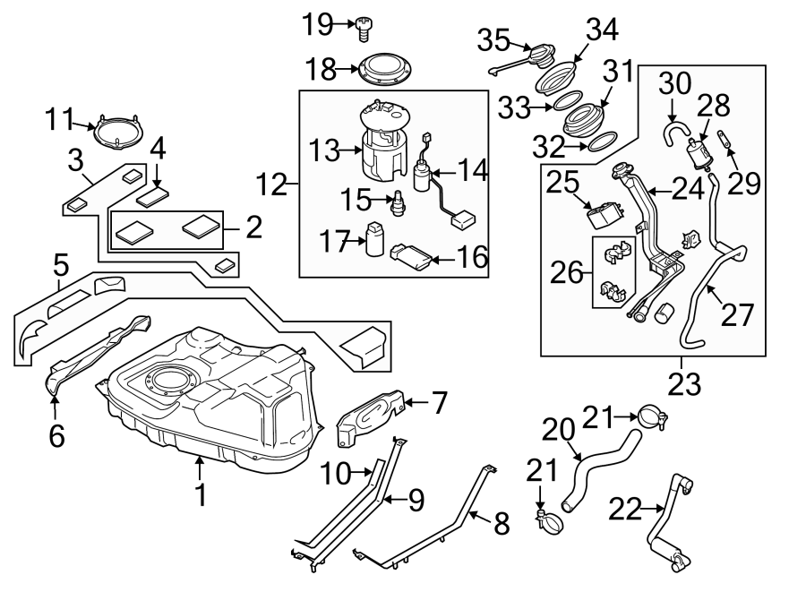 brz fuel filter